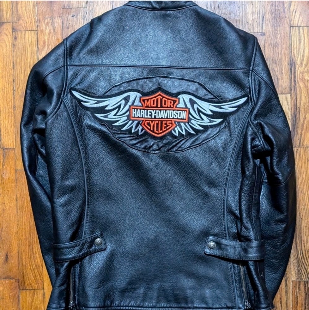 Harley Davidson Leather Jacket. Size XL